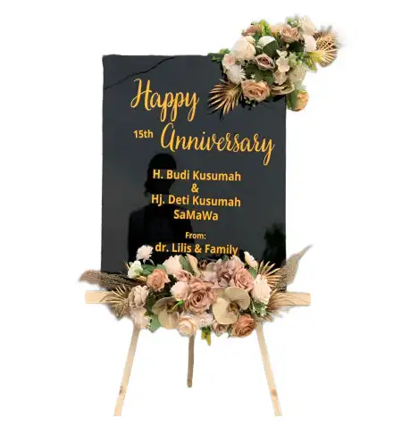 Papan Bunga Akrilik Pondokaso Tengah